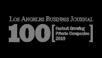 Los Angeles Business Journal 2019 Award Gray Logo Los Angeles Business Journal 2019 Award Gray Logo